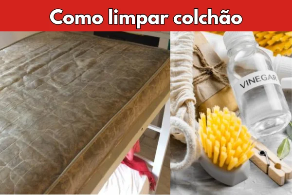 como limpar colchão