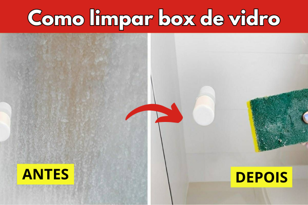 Como limpar box de vidro